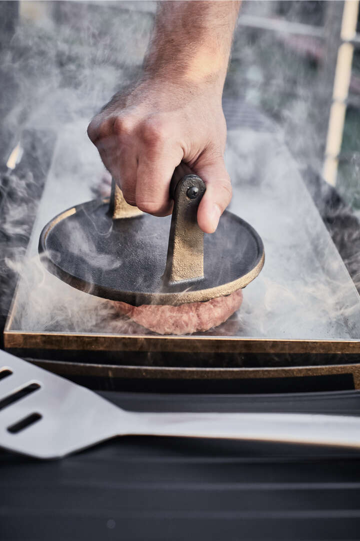 Enders Guss-Burgerpresse